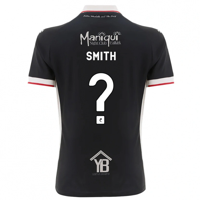 Danxen Hombre Camiseta Mhairi Smith #0 Negro Blanco Rojo 1ª Equipación 2026/27 La Camisa
