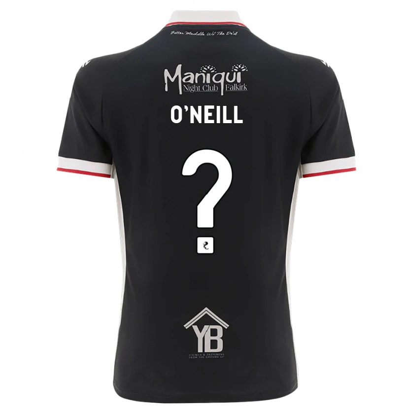 Danxen Hombre Camiseta Robyn O'neill #0 Negro Blanco Rojo 1ª Equipación 2026/27 La Camisa