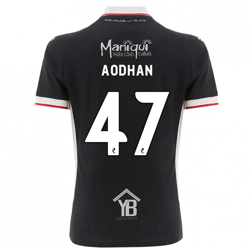 Danxen Hombre Camiseta Aodhan Doherty #47 Negro Blanco Rojo 1ª Equipación 2026/27 La Camisa