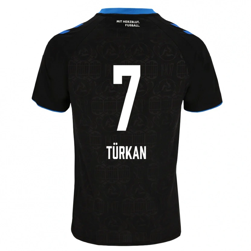 Danxen Hombre Camiseta Semih Türkan #7 Negro Blanco Rojo 1ª Equipación 2026/27 La Camisa