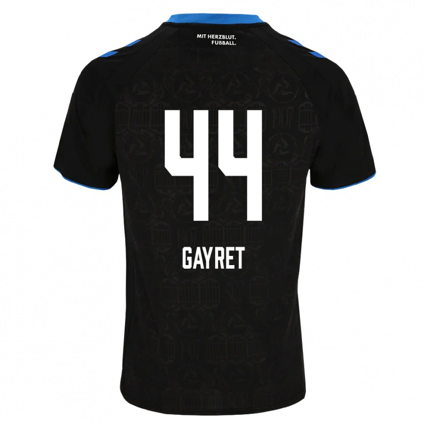 Danxen Hombre Camiseta Timur Gayret #44 Negro Blanco Rojo 1ª Equipación 2026/27 La Camisa