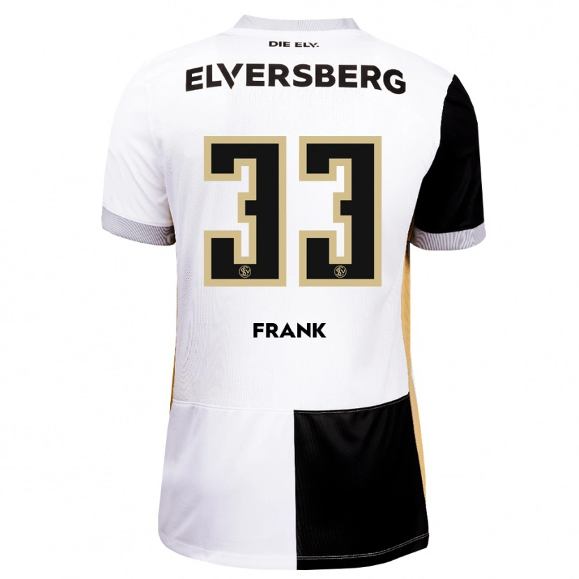 Danxen Hombre Camiseta Ronja Frank #33 Negro Blanco Marrón 1ª Equipación 2026/27 La Camisa