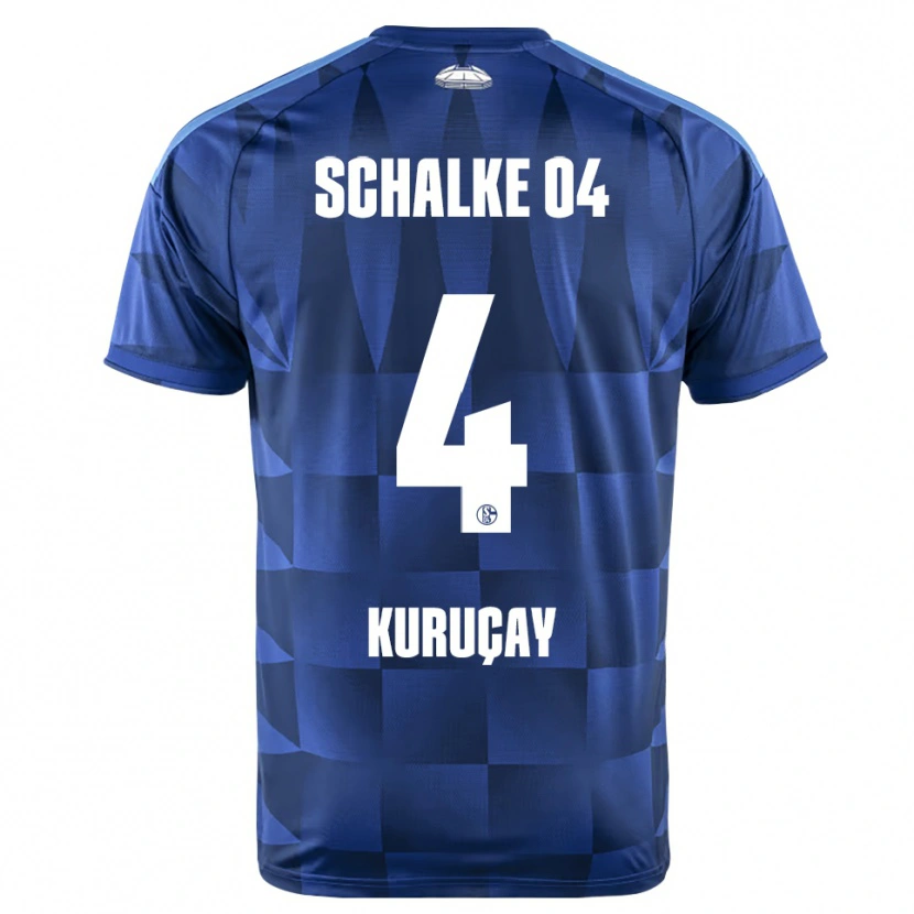 Danxen Hombre Camiseta Hasan Kuruçay #4 Azul Oscuro Amarillo Blanco 1ª Equipación 2026/27 La Camisa