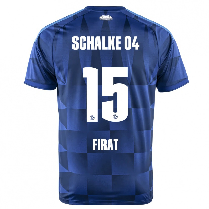 Danxen Hombre Camiseta Kaan Fırat #15 Azul Oscuro Amarillo Blanco 1ª Equipación 2026/27 La Camisa