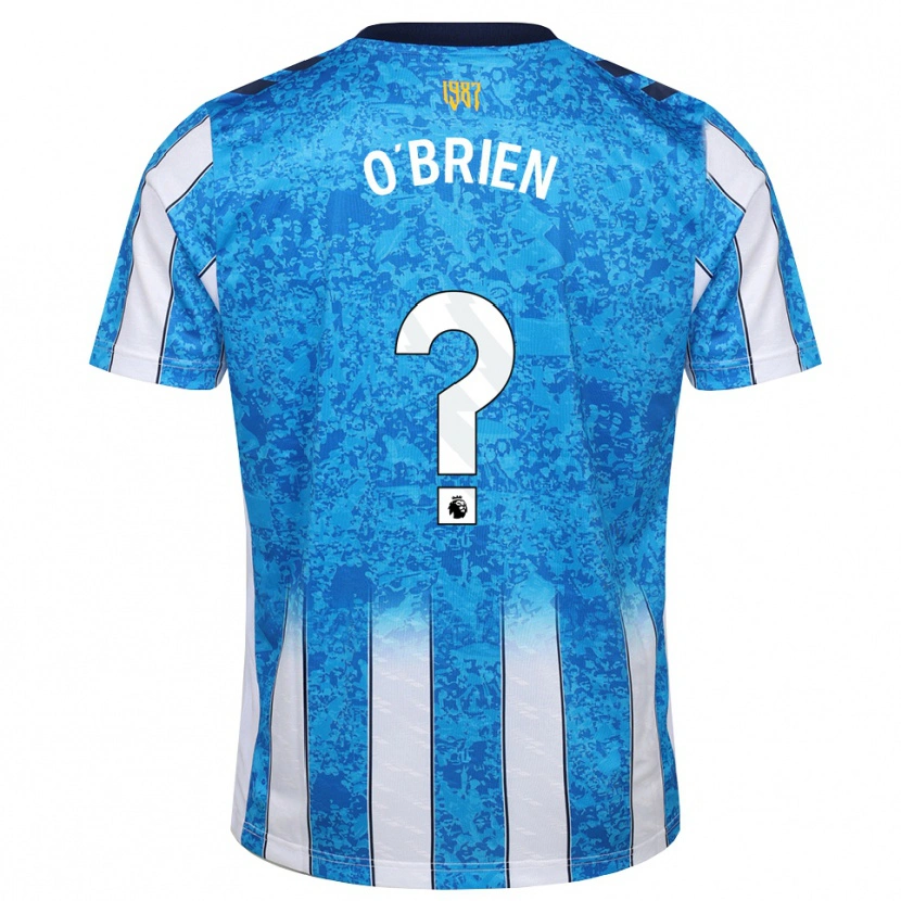 Danxen Hombre Camiseta Fionn O'brien #0 Blanco Azul Naranja 1ª Equipación 2026/27 La Camisa