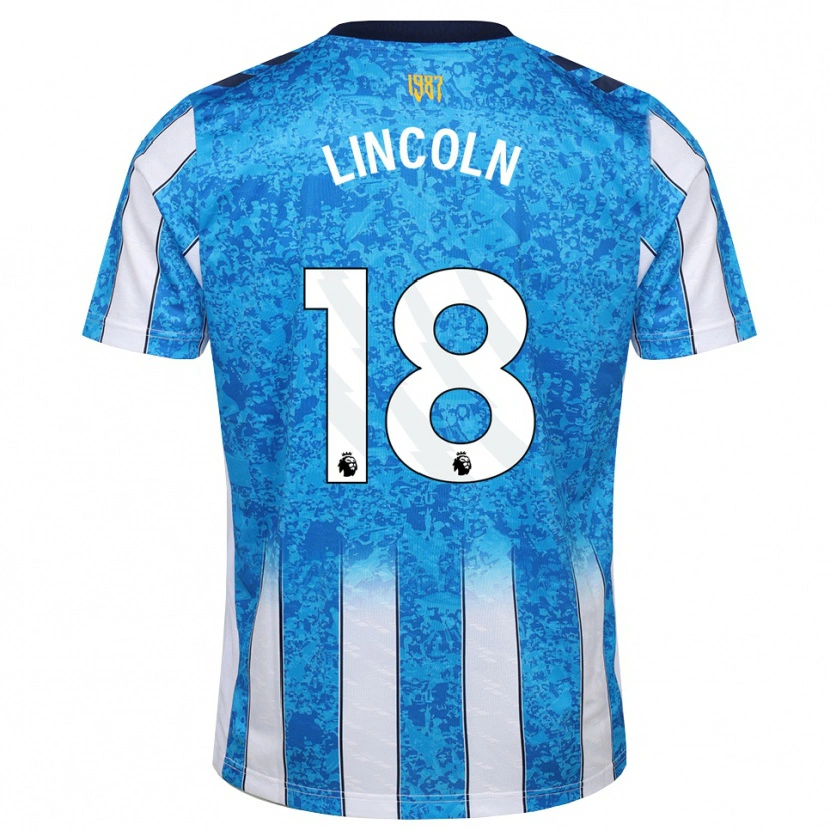 Danxen Hombre Camiseta Khavarni Lincoln #18 Blanco Azul Naranja 1ª Equipación 2026/27 La Camisa
