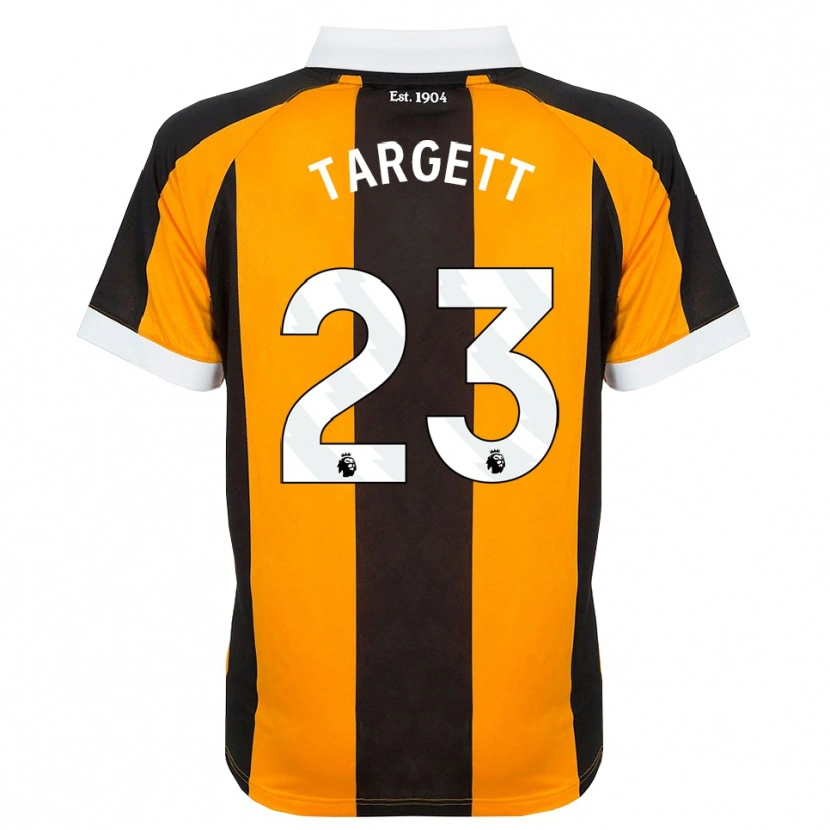 Danxen Hombre Camiseta Matt Targett #23 Naranja Negro Blanco 1ª Equipación 2026/27 La Camisa