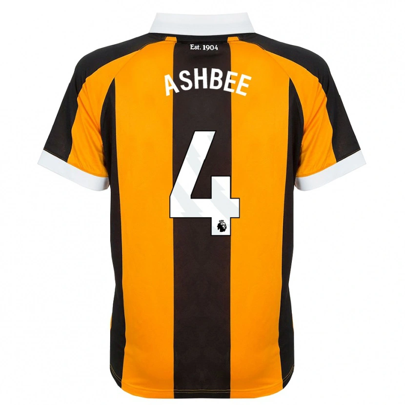 Danxen Hombre Camiseta Stanley Ashbee #4 Naranja Negro Blanco 1ª Equipación 2026/27 La Camisa