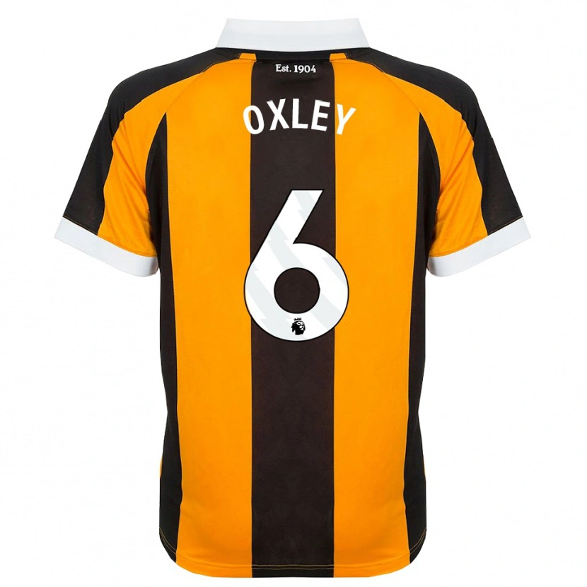 Danxen Hombre Camiseta Tilly Oxley #6 Naranja Negro Blanco 1ª Equipación 2026/27 La Camisa