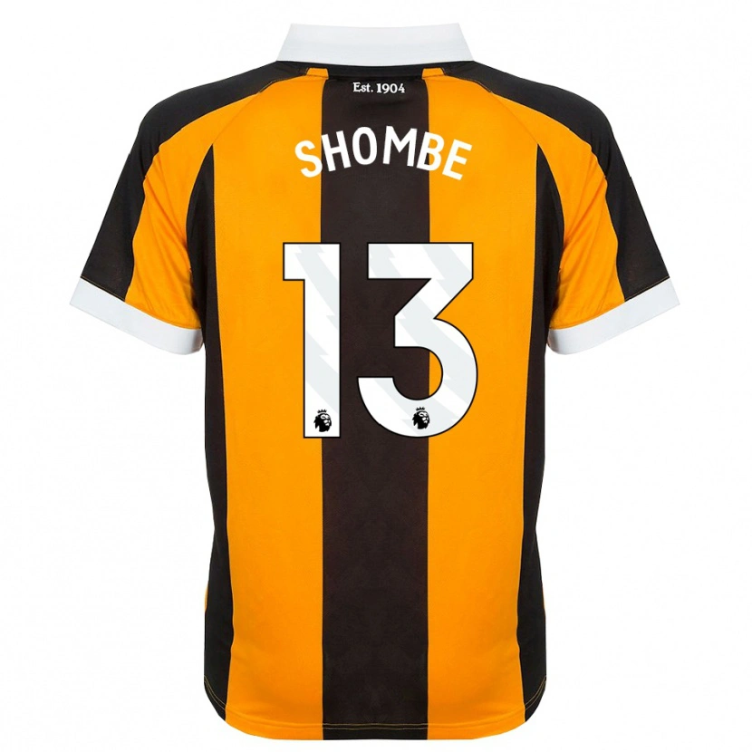 Danxen Hombre Camiseta Khiani Shombe #13 Naranja Negro Blanco 1ª Equipación 2026/27 La Camisa