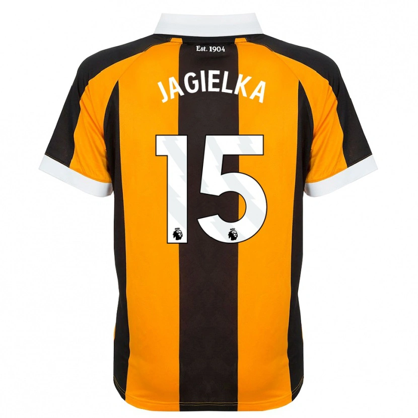 Danxen Hombre Camiseta Zac Jagielka #15 Naranja Negro Blanco 1ª Equipación 2026/27 La Camisa