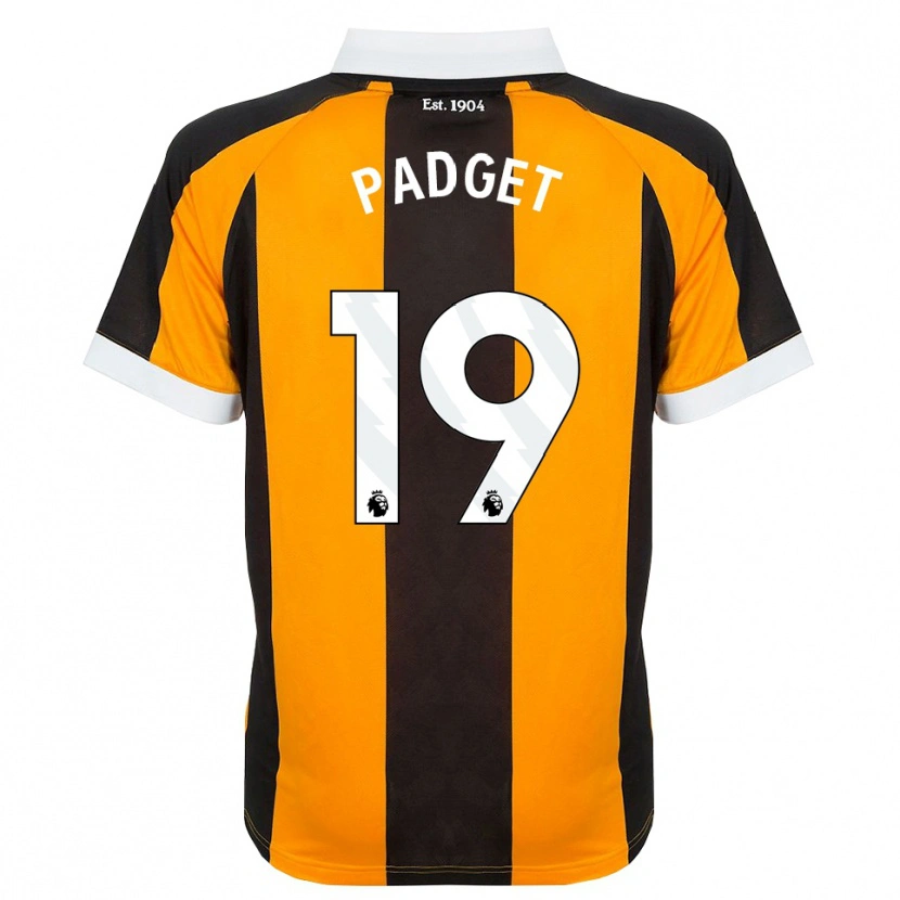Danxen Hombre Camiseta Bethany Padget #19 Naranja Negro Blanco 1ª Equipación 2026/27 La Camisa
