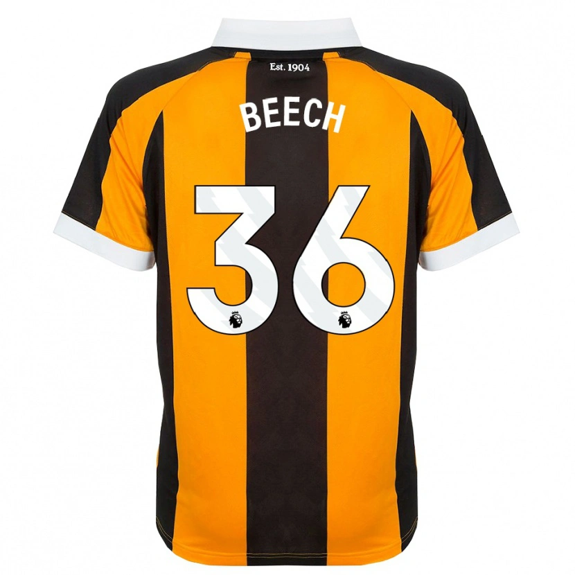 Danxen Hombre Camiseta Amy Beech #36 Naranja Negro Blanco 1ª Equipación 2026/27 La Camisa