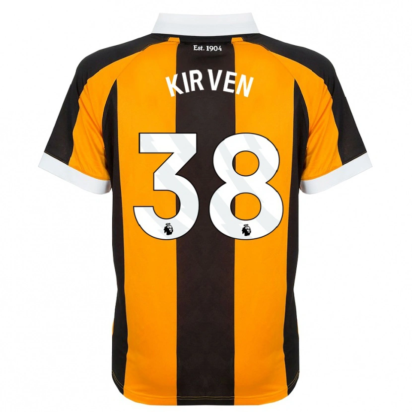 Danxen Hombre Camiseta Tess Kirven #38 Naranja Negro Blanco 1ª Equipación 2026/27 La Camisa