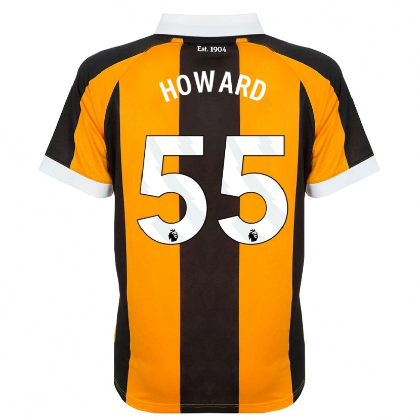 Danxen Hombre Camiseta Archie Howard #55 Naranja Negro Blanco 1ª Equipación 2026/27 La Camisa
