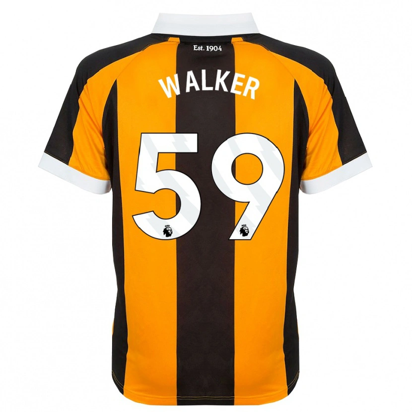 Danxen Hombre Camiseta Coist Walker #59 Naranja Negro Blanco 1ª Equipación 2026/27 La Camisa