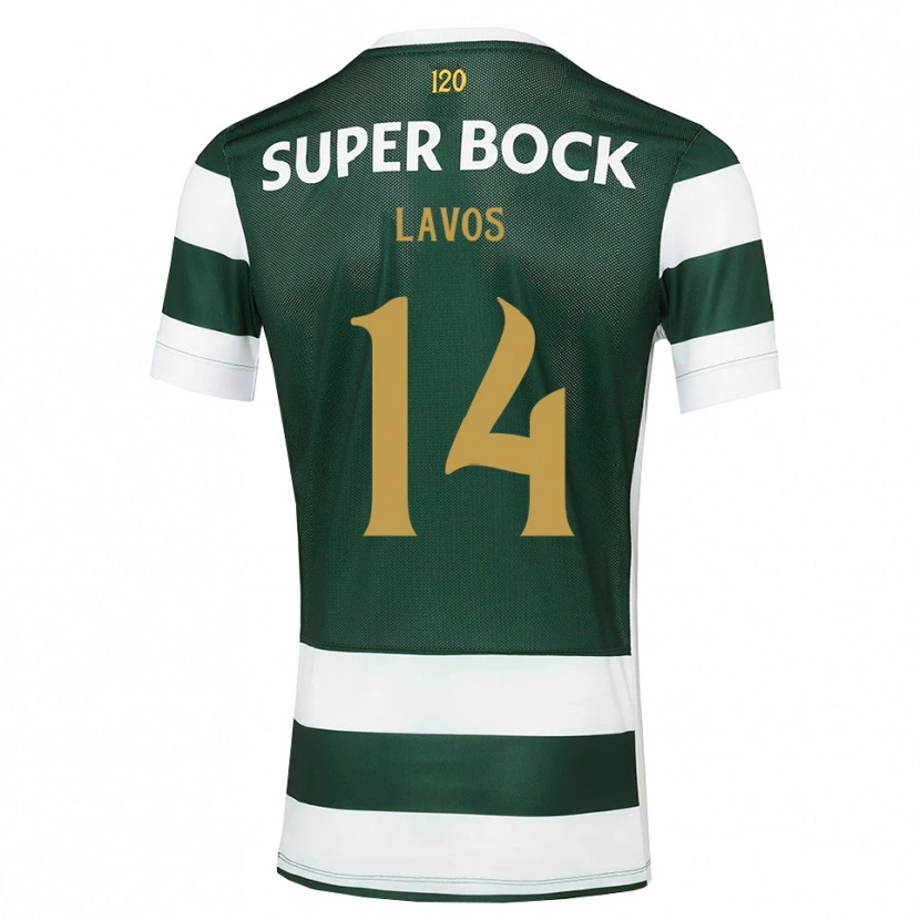 Danxen Hombre Camiseta Bernardo Lavos #14 Grisardodarkslategray Blanco 1ª Equipación 2026/27 La Camisa