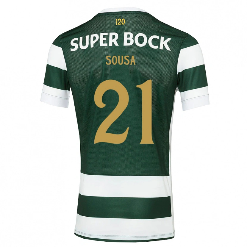 Danxen Hombre Camiseta Margarida Sousa #21 Grisardodarkslategray Blanco 1ª Equipación 2026/27 La Camisa