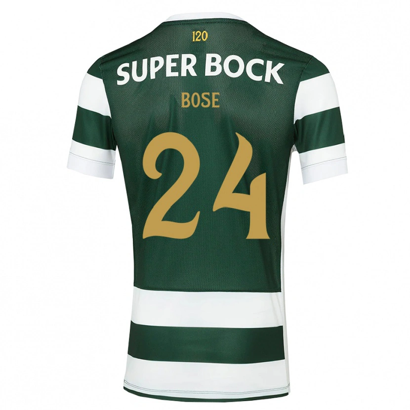 Danxen Hombre Camiseta Ria Bose #24 Grisardodarkslategray Blanco 1ª Equipación 2026/27 La Camisa