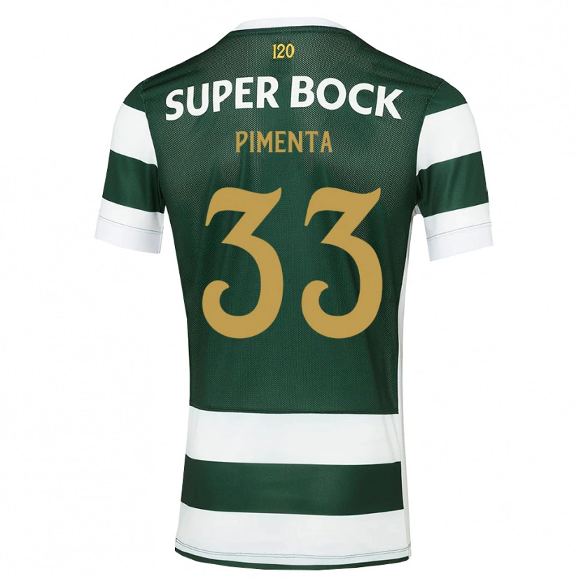 Danxen Hombre Camiseta Carolina Pimenta #33 Grisardodarkslategray Blanco 1ª Equipación 2026/27 La Camisa