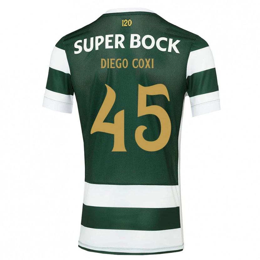 Danxen Hombre Camiseta Diego Coxi #45 Grisardodarkslategray Blanco 1ª Equipación 2026/27 La Camisa