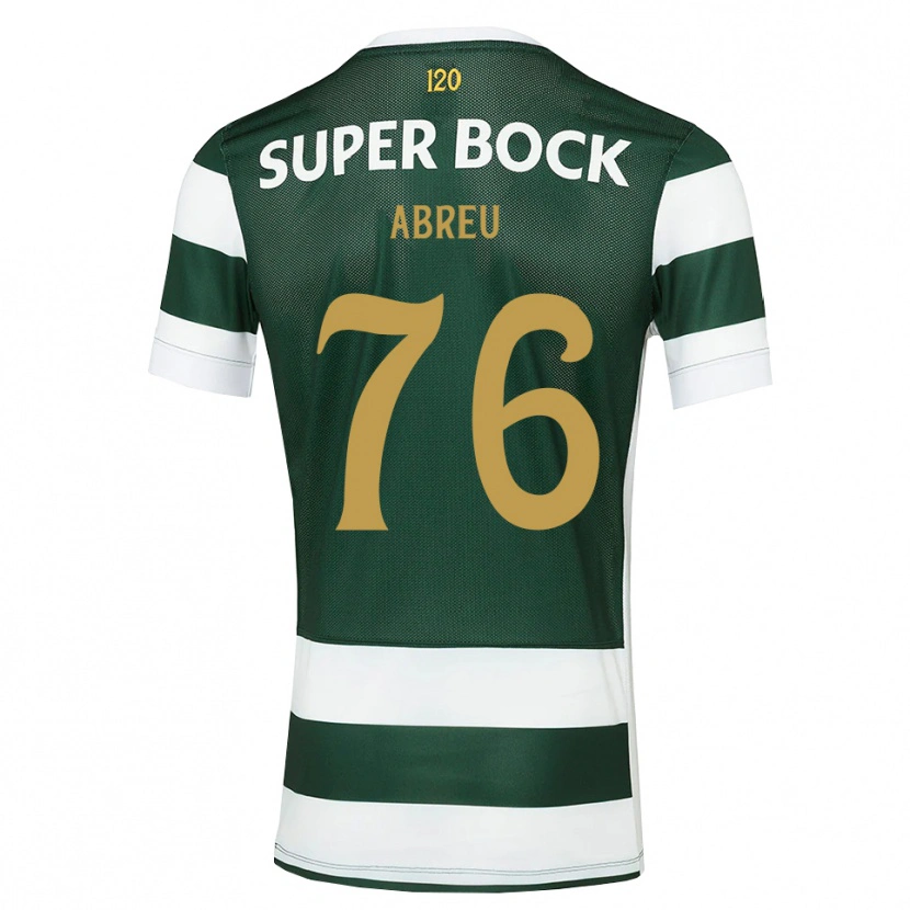 Danxen Hombre Camiseta Diogo Abreu #76 Grisardodarkslategray Blanco 1ª Equipación 2026/27 La Camisa