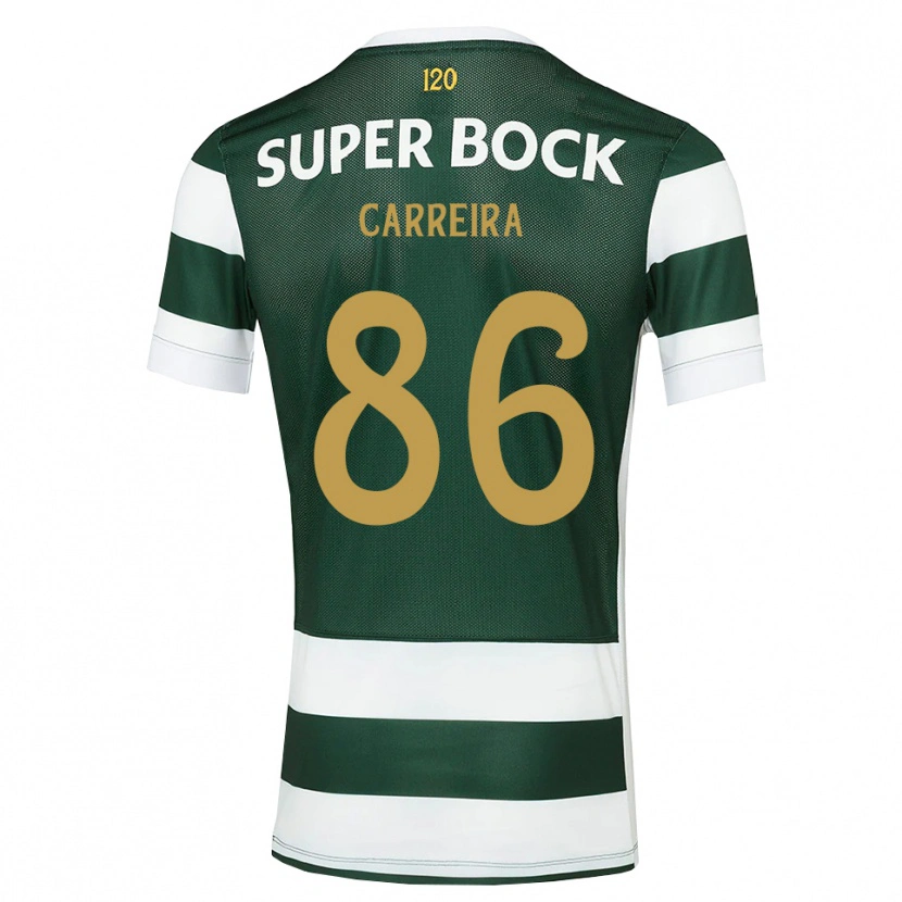 Danxen Hombre Camiseta Eva Carreira #86 Grisardodarkslategray Blanco 1ª Equipación 2026/27 La Camisa