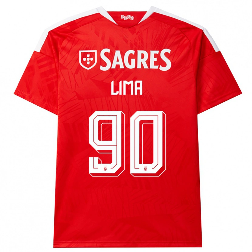 Danxen Hombre Camiseta Ivan Lima #90 Rojo Blanco Amarillo 1ª Equipación 2026/27 La Camisa