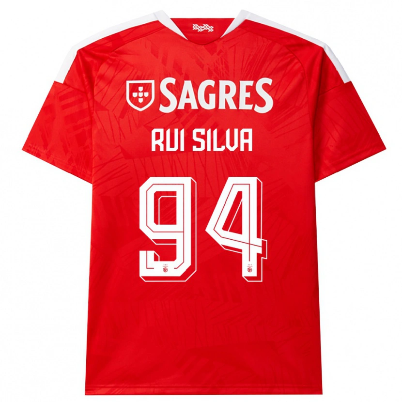 Danxen Hombre Camiseta Rui Silva #94 Rojo Blanco Amarillo 1ª Equipación 2026/27 La Camisa