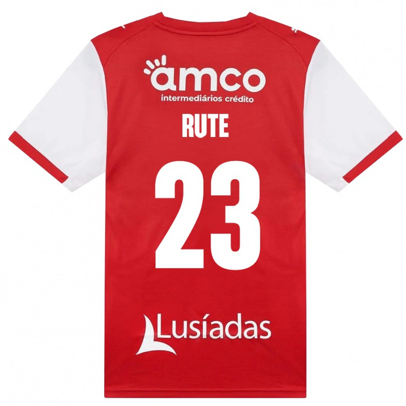 Danxen Hombre Camiseta Ana Rute #23 Rojo Blanco Negro 1ª Equipación 2026/27 La Camisa