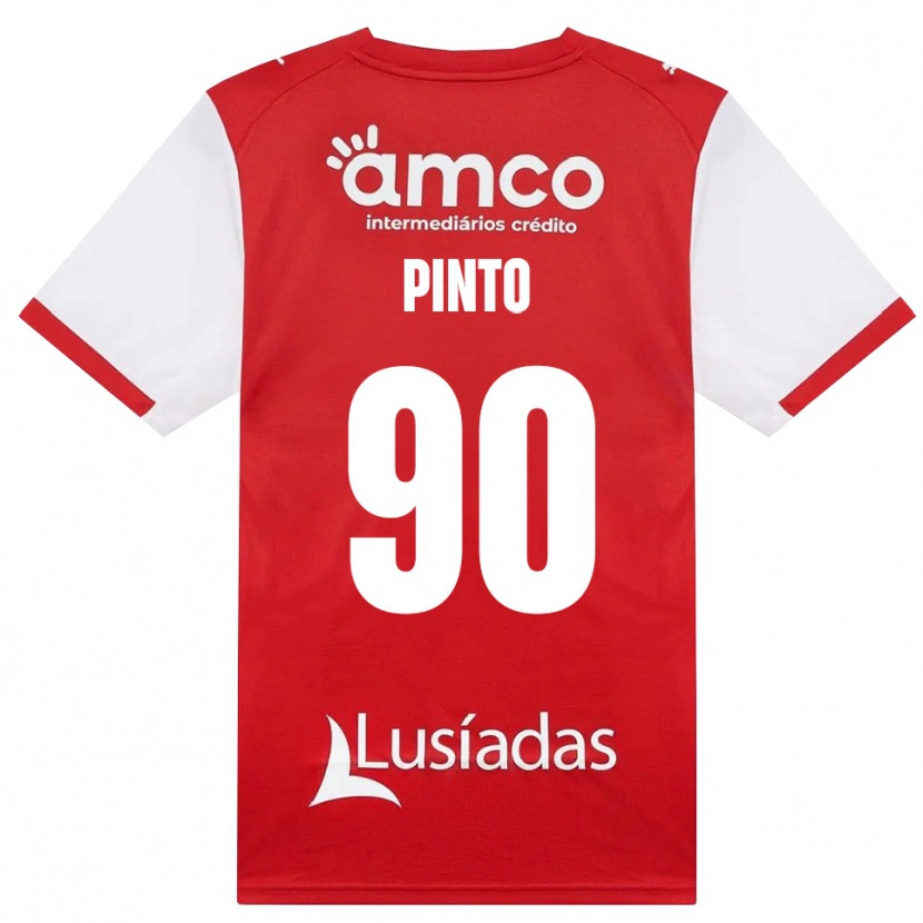 Danxen Hombre Camiseta Luisinho #90 Rojo Blanco Negro 1ª Equipación 2026/27 La Camisa