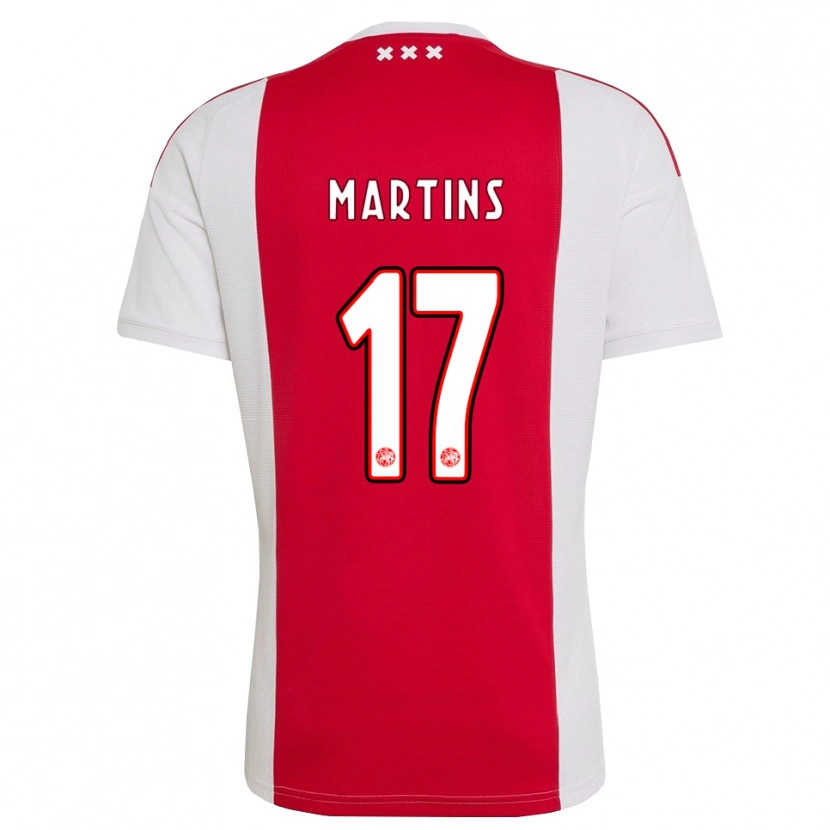 Danxen Hombre Camiseta Lilinho Martins #17 Rojo Blanco Amarillo 1ª Equipación 2026/27 La Camisa