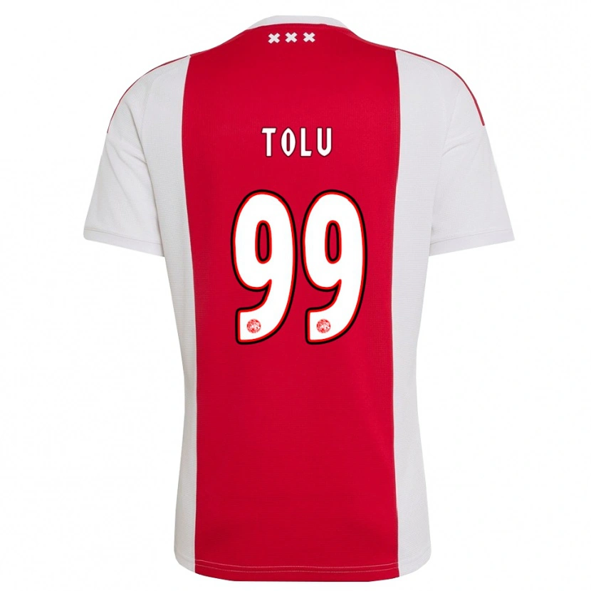Danxen Hombre Camiseta Tolu Arokodare #99 Rojo Blanco Amarillo 1ª Equipación 2026/27 La Camisa