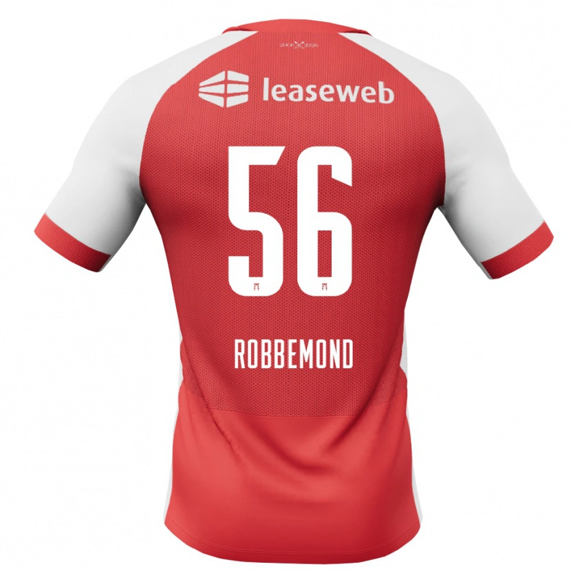 Danxen Hombre Camiseta Rio Robbemond #56 Rojo Blanco Negro 1ª Equipación 2026/27 La Camisa
