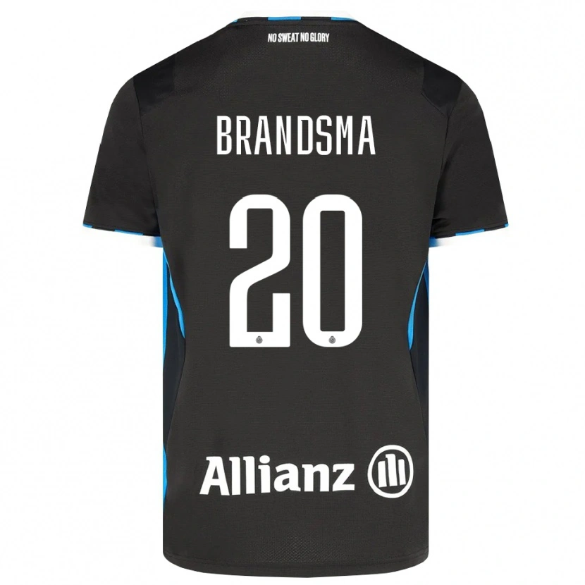 Danxen Hombre Camiseta Ilke Brandsma #20 Negro Rojo Azul 1ª Equipación 2026/27 La Camisa