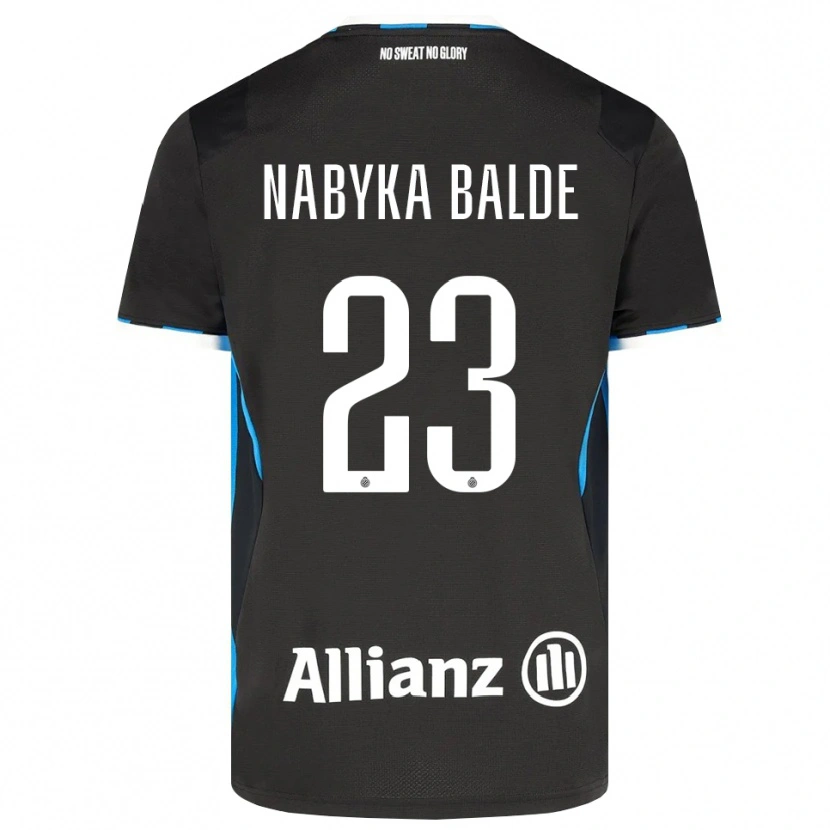Danxen Hombre Camiseta Mamadou Balde #23 Negro Rojo Azul 1ª Equipación 2026/27 La Camisa