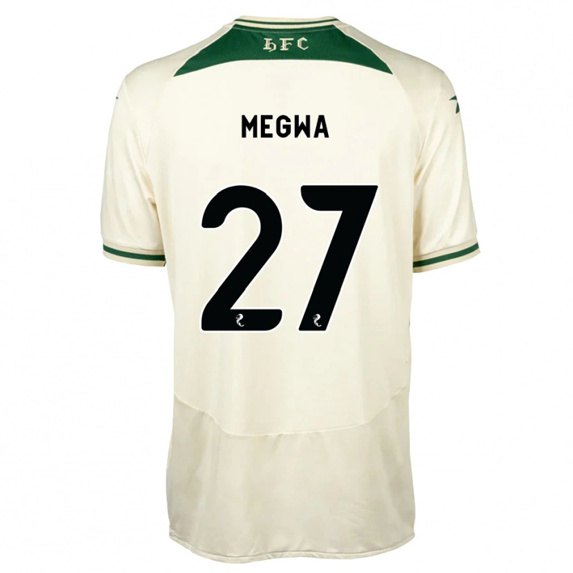 Danxen Hombre Camiseta Kanayo Megwa #27 Blanco Verde Bosque 2ª Equipación 2026/27 La Camisa