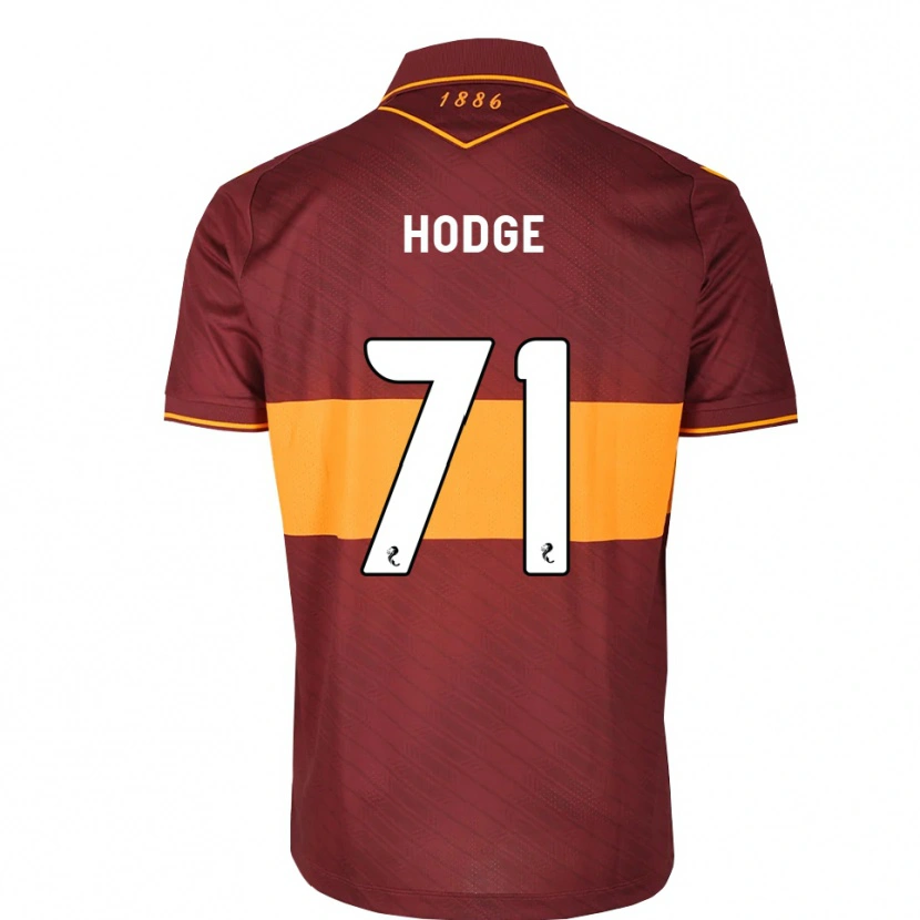 Danxen Hombre Camiseta Joe Hodge #71 Naranja Granate 2ª Equipación 2026/27 La Camisa