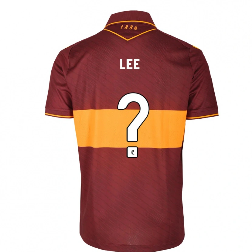 Danxen Hombre Camiseta Leo Lee #0 Naranja Granate 2ª Equipación 2026/27 La Camisa