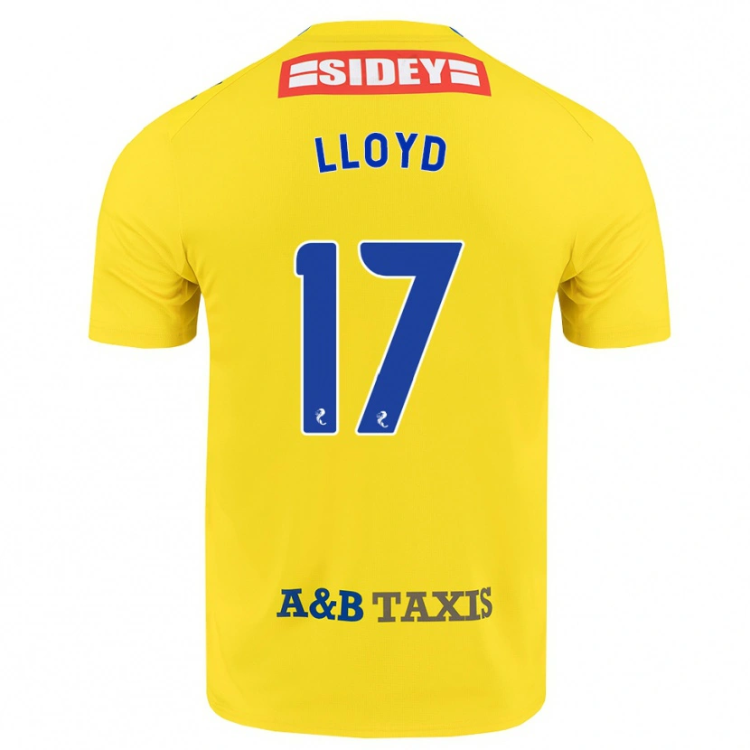 Danxen Hombre Camiseta Louis Lloyd #17 Amarillo Azul Negro 2ª Equipación 2026/27 La Camisa