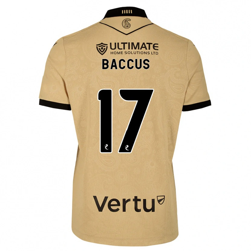 Danxen Hombre Camiseta Keanu Baccus #17 Madera De Burlón Negro 2ª Equipación 2026/27 La Camisa