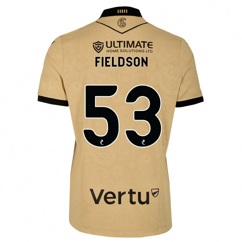 Danxen Hombre Camiseta Henry Fieldson #53 Madera De Burlón Negro 2ª Equipación 2026/27 La Camisa