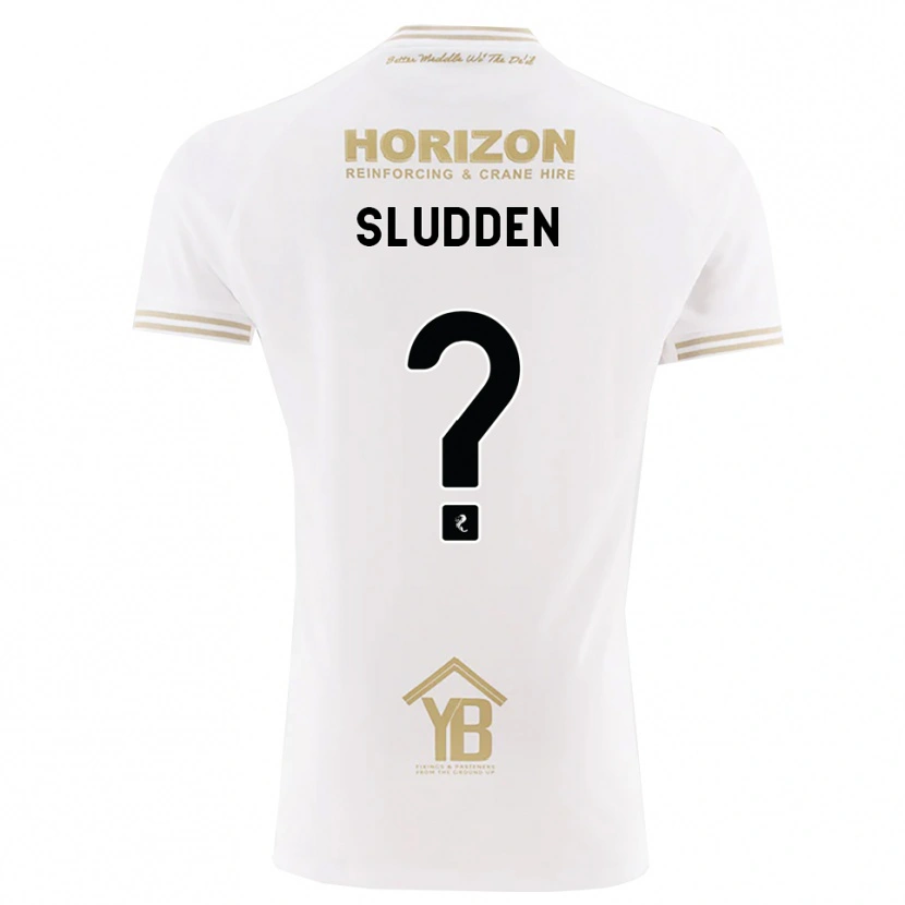 Danxen Hombre Camiseta Erin Sludden #0 Trigo Blanco 2ª Equipación 2026/27 La Camisa