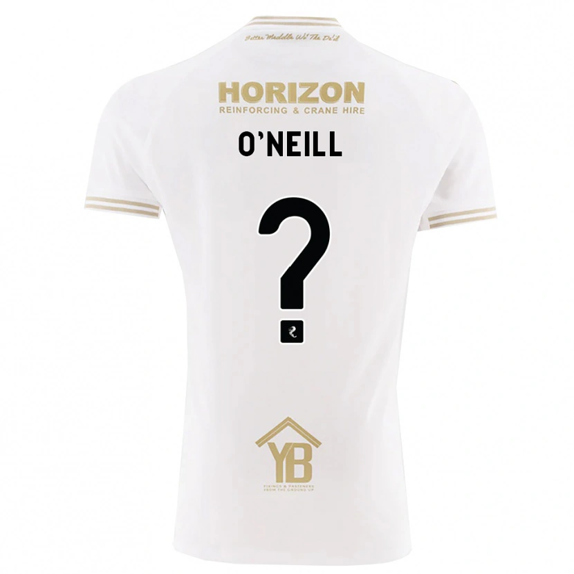 Danxen Hombre Camiseta Robyn O'neill #0 Trigo Blanco 2ª Equipación 2026/27 La Camisa