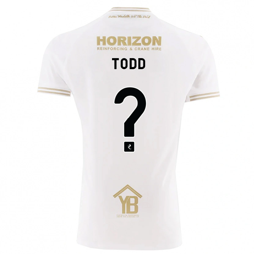 Danxen Hombre Camiseta Shannon Todd #0 Trigo Blanco 2ª Equipación 2026/27 La Camisa