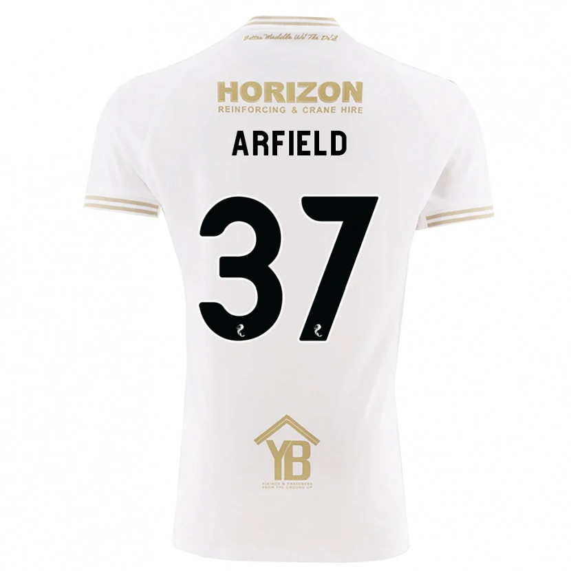 Danxen Hombre Camiseta Scott Arfield #37 Trigo Blanco 2ª Equipación 2026/27 La Camisa