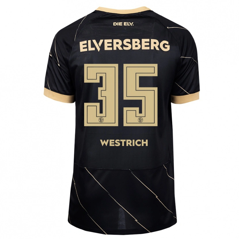 Danxen Hombre Camiseta Louis Westrich #35 Negro Marrón 2ª Equipación 2026/27 La Camisa