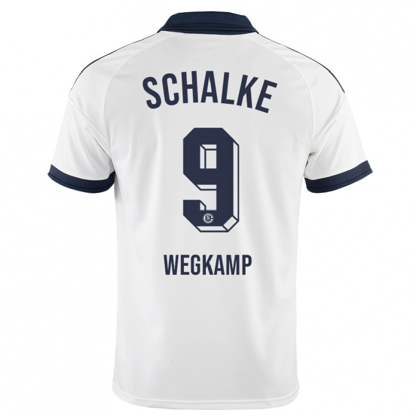 Danxen Hombre Camiseta Gerrit Wegkamp #9 Negro Blanco 2ª Equipación 2026/27 La Camisa