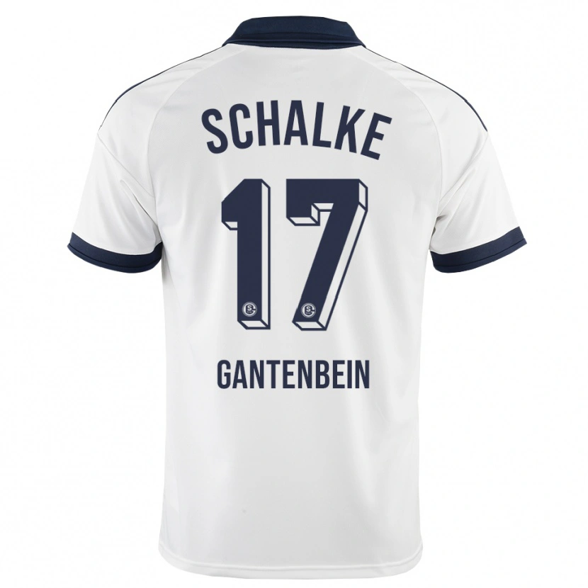 Danxen Hombre Camiseta Adrian Gantenbein #17 Negro Blanco 2ª Equipación 2026/27 La Camisa