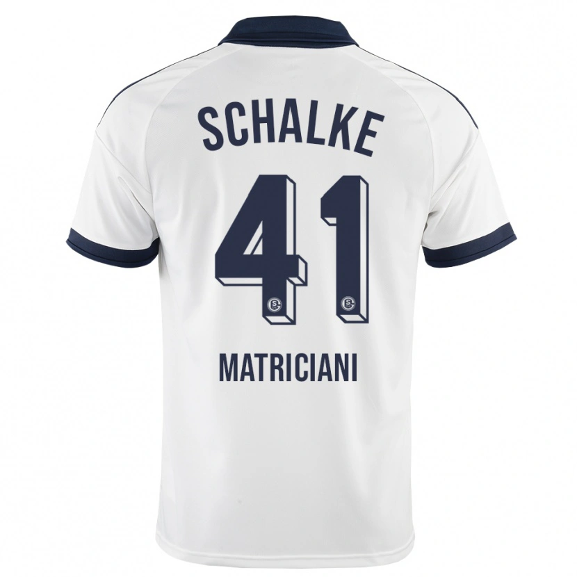 Danxen Hombre Camiseta Henning Matriciani #41 Negro Blanco 2ª Equipación 2026/27 La Camisa